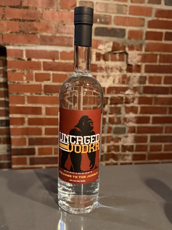 Uncaged Vodka Front