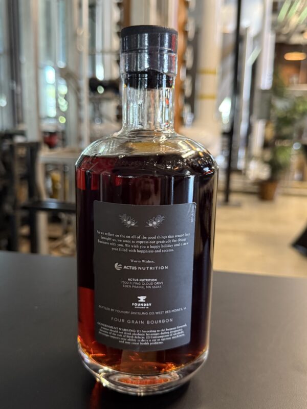 Warm Wishes Actus Nutrition back